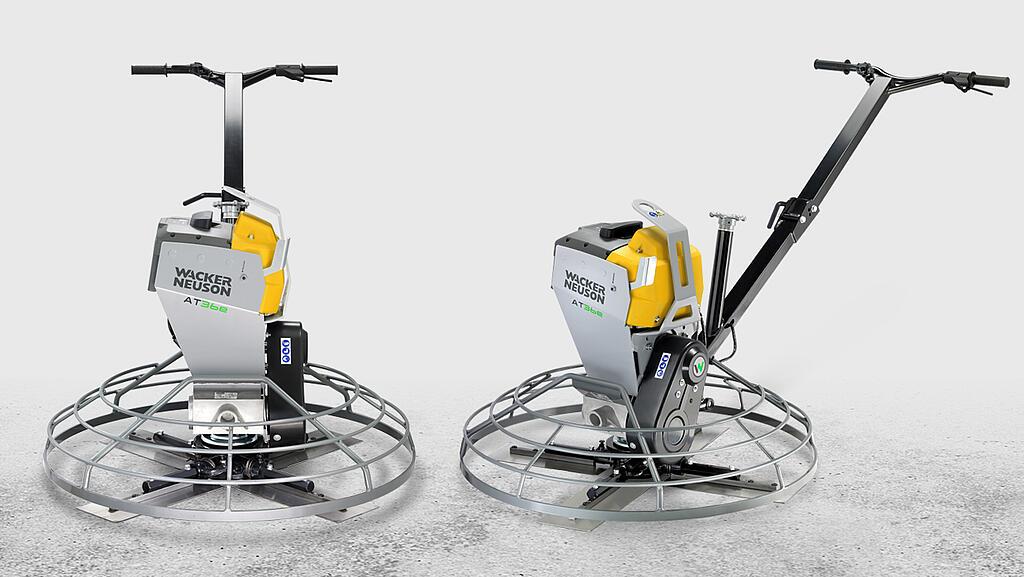 Wacker Neuson AT36e Flügelglätter mit Akkuantrieb für präzise Betonbearbeitung